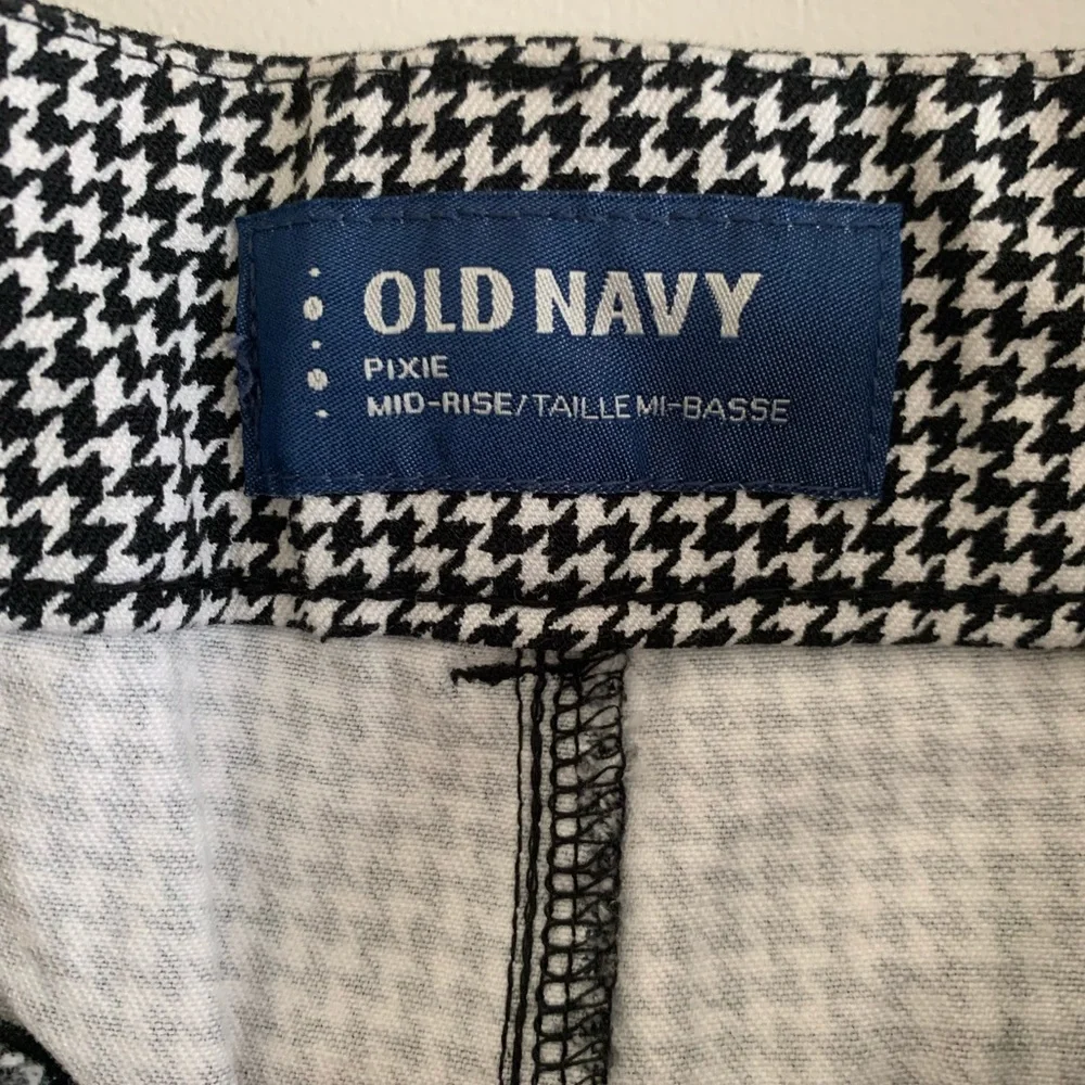 Old Navy Pixie Work Pant - Houndstooth - Picture 3 of 3